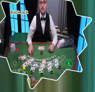 Black jack spielfeld